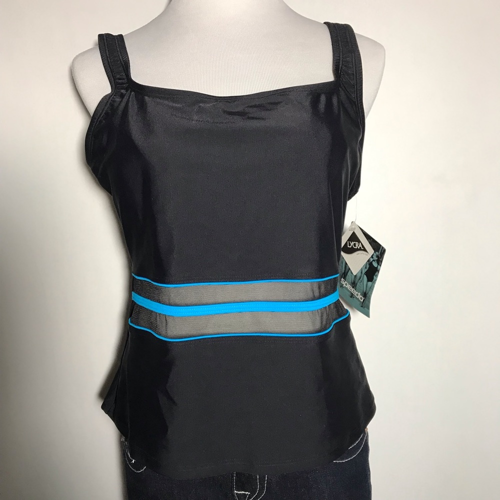 Speedo Swim Tank Top Size 16 NWT 119E